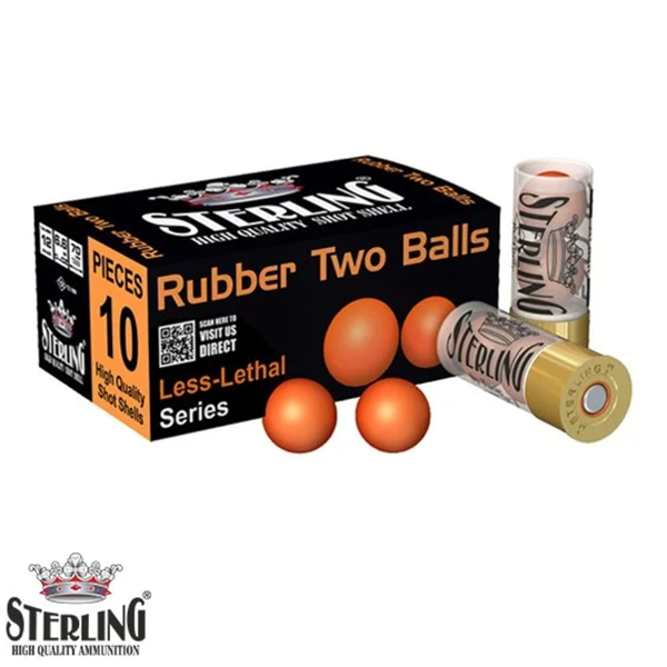 STERLING 12 Cal. Rubber 2 Top Kauçuk Fişek